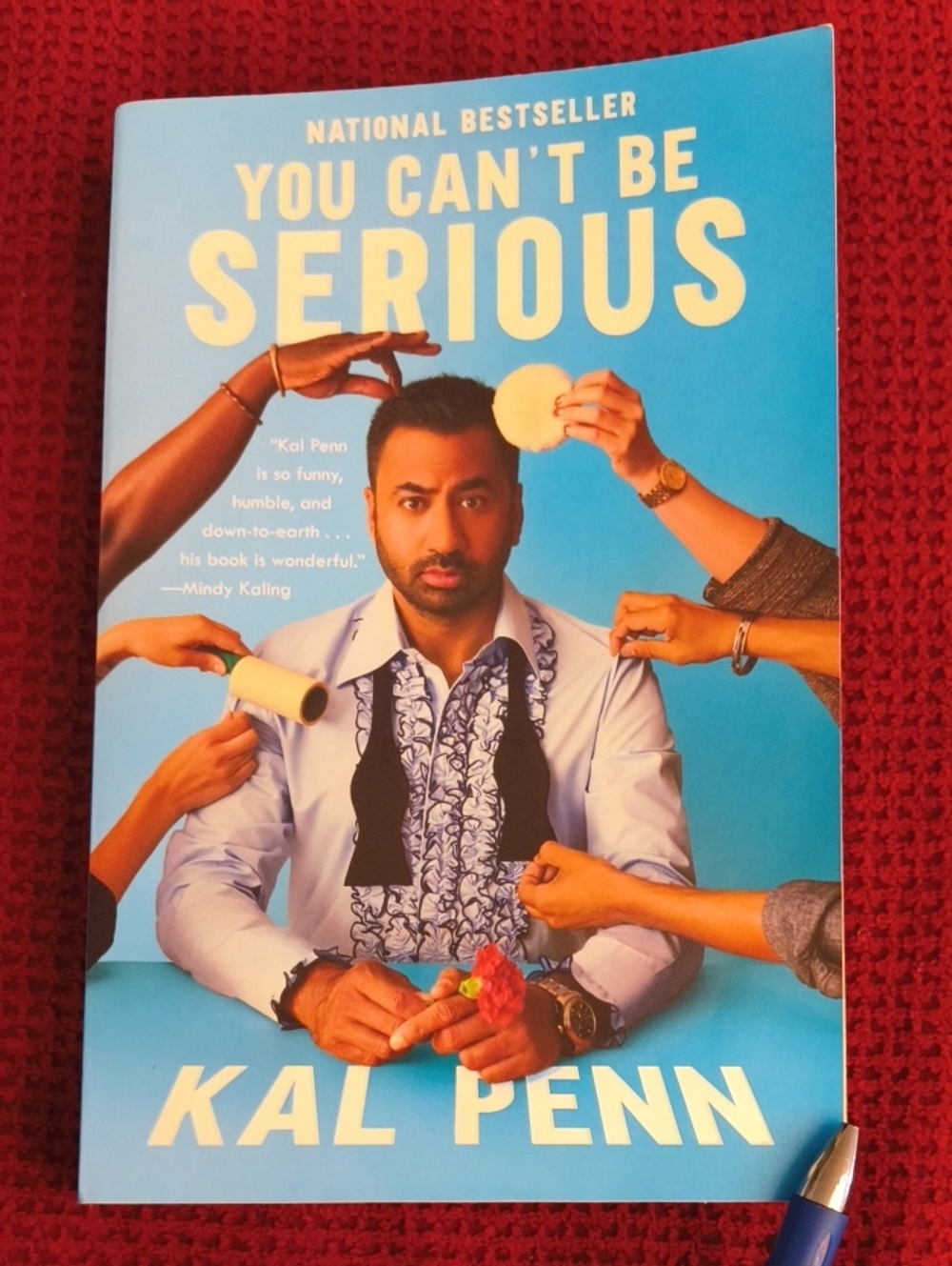 You Can't Be Serious By Kal Penn Paperback EUC